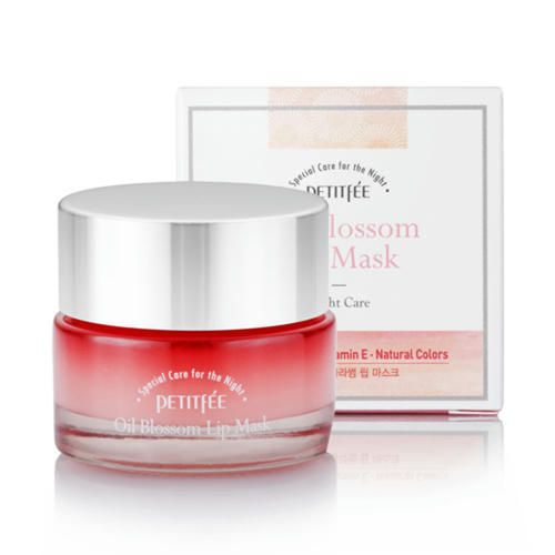 Petitfee Маска для губ с маслом камелии - Oil blossom lip mask (Camellia seed oil), 15г