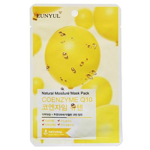 Eunyul Маска тканевая с коэнзимом Q10 - Natural moisture mask pack coenzym, 22мл