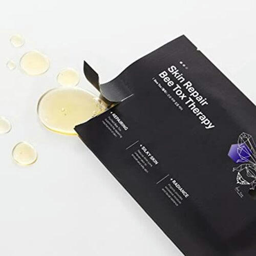 Celimax Маска тканевая с пчелиным ядом - Skin repair bee tox therapy mask, 10шт (упаковка) — изображение 3