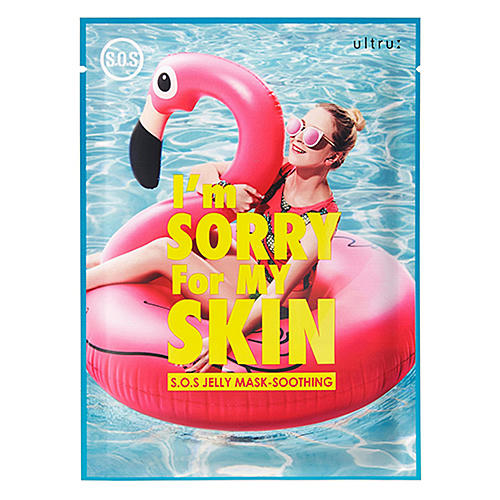 I'm Sorry For My Skin Маска для лица тканевая после солнца - S.O.S. jelly mask-soothing, 33мл
