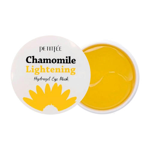 Petitfee Патчи осветляющие с экстрактом ромашки - Chamomile lightening hydrogel eye mask, 60шт — изображение 2