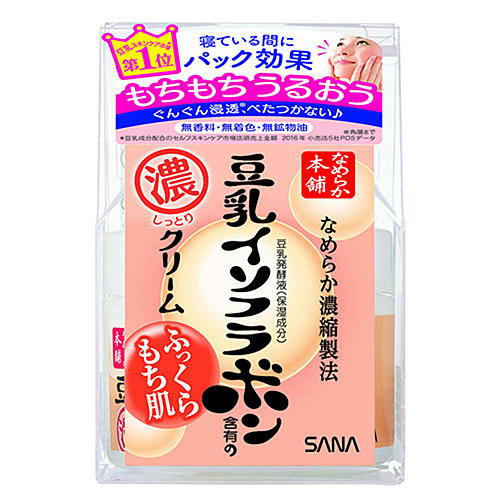 Sana Крем ночной питательный с изофлавонами сои – Soy milk night cream, 50г