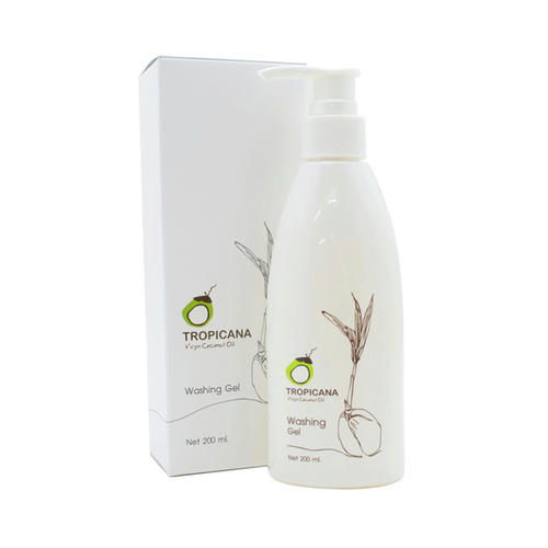 Tropicana Гель для умывания кокосовый - Virgin coconut oil washing gel, 200мл — изображение 2