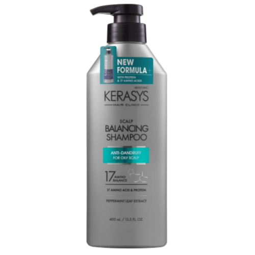 KeraSys Шампунь для сухой кожи головы - Scalp care balancing, 400мл