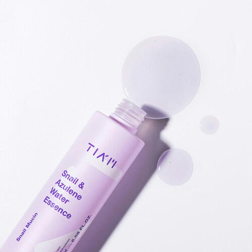TIAM Тонер-эссенция с муцином улитки и азуленом - Snail & Azulene Water Essence, 180мл — изображение 3