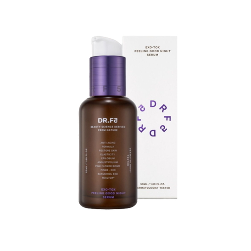 DR.F5 Сыворотка ночная антивозрастная с бакучиолом - EXO-TOX peeling good night serum, 50мл — изображение 2