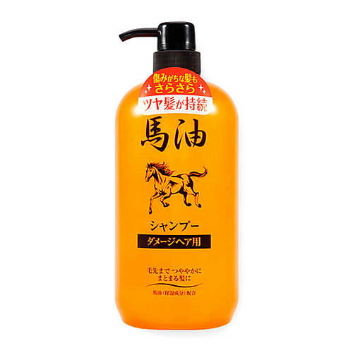 JunLove Шампунь для поврежденных волос - Horse oil shampoo, 1000мл
