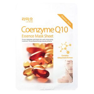 La Miso Маска с экстрактом коэнзима Q10 - Coenzyme Q10 essence mask sheet, 21г