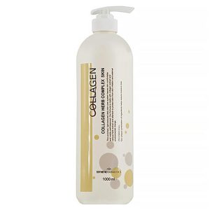 Esthetic House Тоник для лица с коллагеном и растит.экстрактами - Collagen herb complex skin, 1000мл