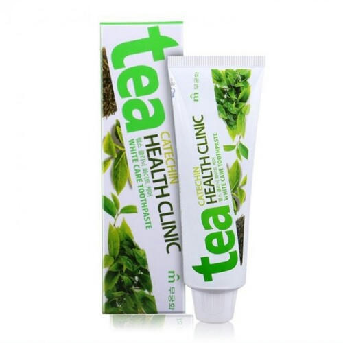 Mukunghwa Паста зубная отбеливающая с экстрактом зеленого чая - Tea catechin health clinic, 100г