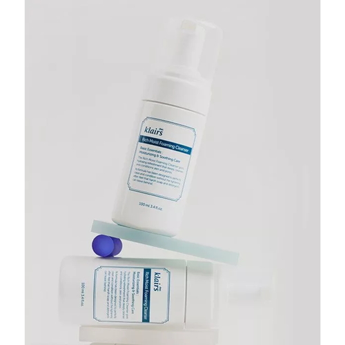 Dear, Klairs Пенка для умывания увлажняющая кислородная - Rich moist foaming cleanser рН 5.6, 100мл — изображение 4