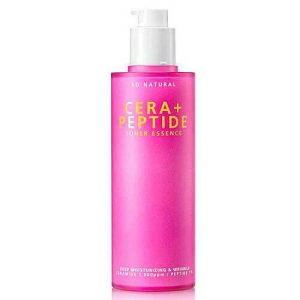 So Natural Тонер-эссенция с керамидами и пептидами - Cera plus peptide toner essence, 120мл