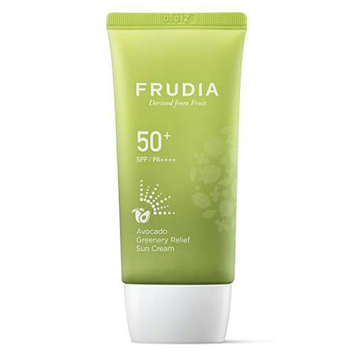 Frudia Крем солнцезащитный с авокадо - Avocado greenery relief sun cream SPF50+/PA++++, 50г