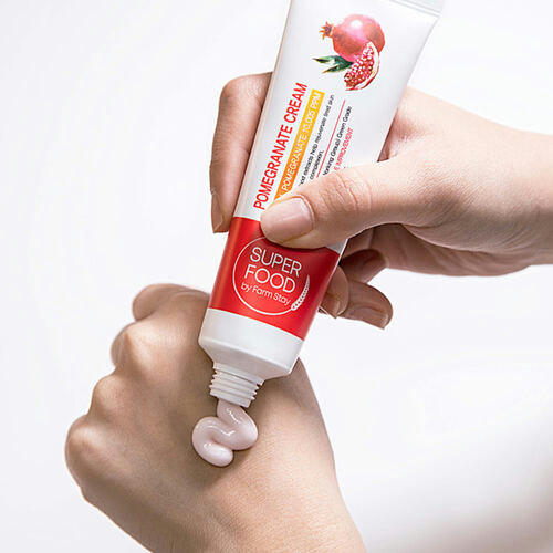 FarmStay Крем для лица с экстрактом граната - Superfood pomegranate cream, 60г — изображение 2