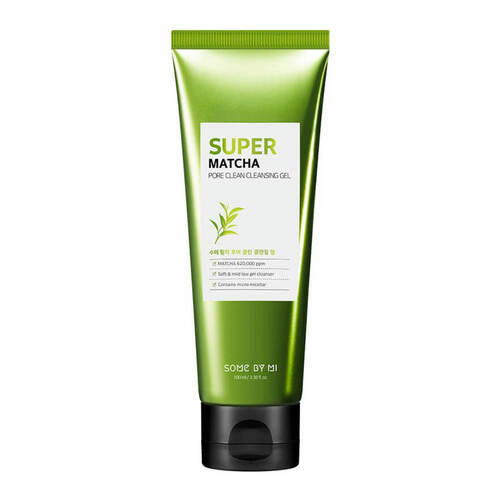 Some By Mi Гель для умывания с чаем матча - Super matcha pore clean cleansing gel, 100мл