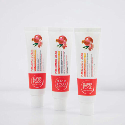 FarmStay Крем для лица с экстрактом граната - Superfood pomegranate cream, 60г — изображение 3
