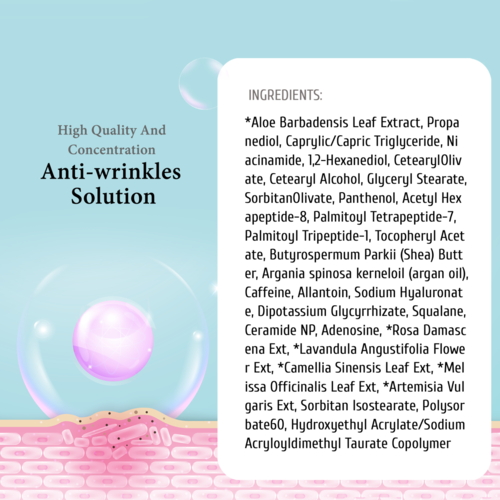Cos De BAHA Крем против морщин пептидный – M.A peptide cream (PC), 45мл — изображение 3