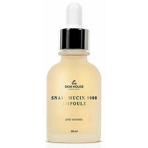 The Skin House Сыворотка ампульная с муцином улитки и коллагеном - Snail mucin 5000 ampoule, 30мл