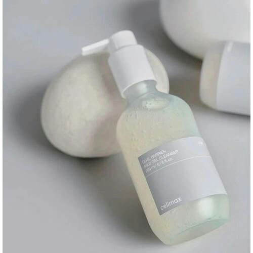Celimax Гель для умывания мягкий с африканским миротамнусом - Dual barrier mild gel cleanser, 200мл — изображение 4