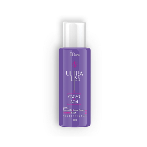 BB ONE, Кератиновый состав Шаг 2 Ultra Liss Thermo Mask Cacao & Acai, 100 мл