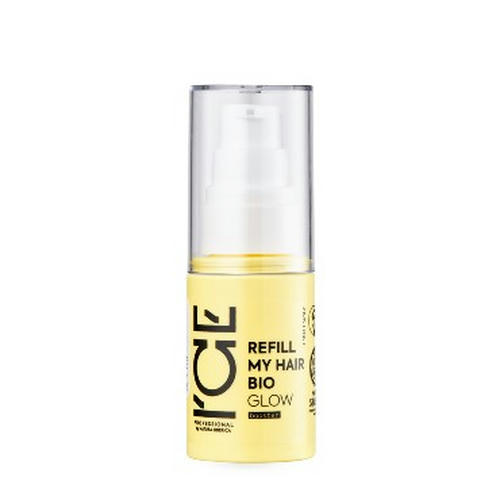 I'CE PROFESSIONAL BY NATURA SIBERICA, Концентрат для усиления блеска волос REFILL MY HAIR GLOW BOOSTER, 30 мл