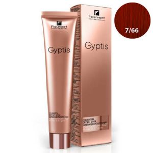 FAUVERT, Перманентный краситель для волос с керамидами А2 Gyptis 7/66, 100 мл
