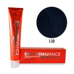 PUNTI DI VISTA, Крем-краска для волос с керамидами Nuance 1.10, 100 мл