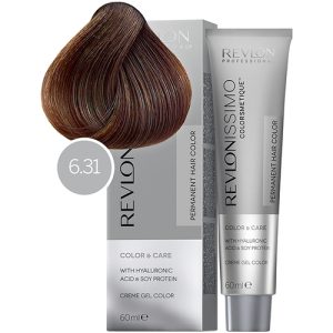 REVLON, Крем-краска для волос Revlonissimo Colorsmetique 6.31, 60 мл