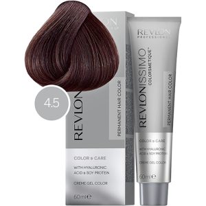 REVLON, Крем-краска для волос Revlonissimo Colorsmetique 4.5, 60 мл