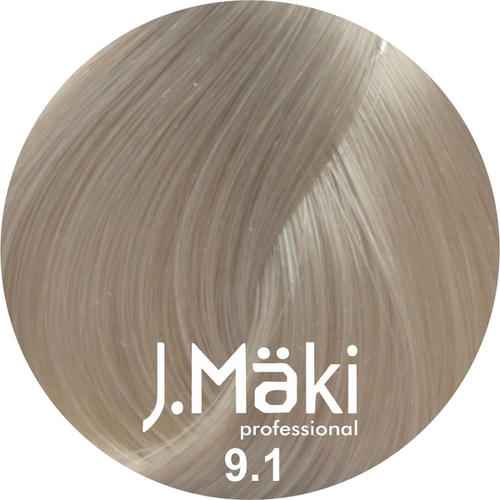 J.MAKI, Стойкий краситель для волос Hair Color 9/1, 60 мл