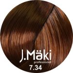 J.MAKI, Стойкий краситель для волос Hair Color 7/34, 60 мл