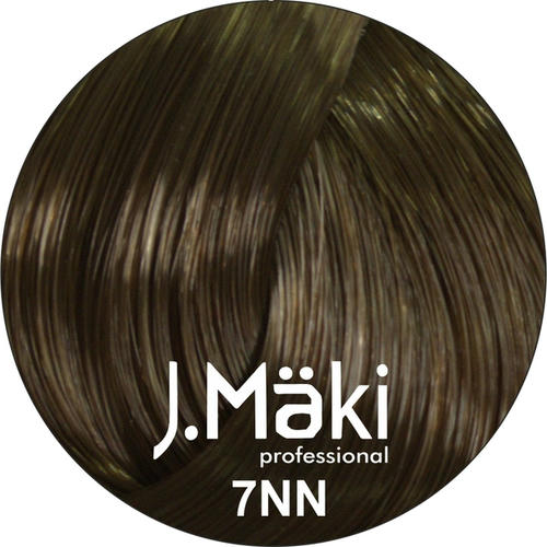 J.MAKI, Стойкий краситель для волос Hair Color 7NN, 60 мл