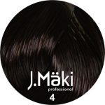 J.MAKI, Стойкий краситель для волос Hair Color 4/0, 60 мл