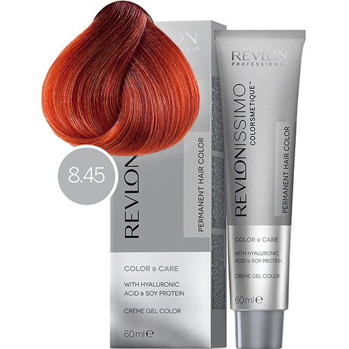 REVLON, Крем-краска для волос Revlonissimo Colorsmetique 8.45, 60 мл