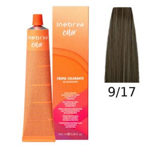 INEBRYA, Крем-краска для волос Color Professional 9/17, 100 мл