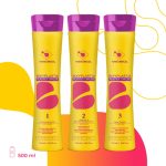 NANO BRAZIL, Набор для волос BIXYPLASTIA (шаг 1 + шаг 2 + шаг 3), 3х500 мл