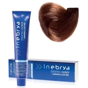 INEBRYA, Крем-краска для волос безаммиачная Bionic Color 6/34, 100 мл