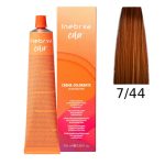 INEBRYA, Крем-краска для волос Color Professional 7/44, 100 мл