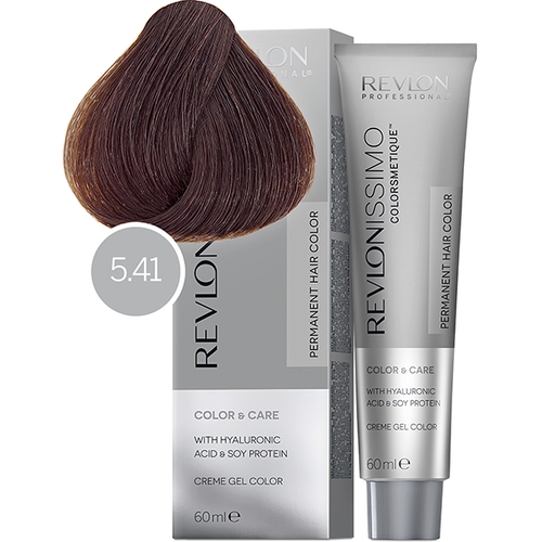 REVLON, Крем-краска для волос Revlonissimo Colorsmetique 5.41, 60 мл