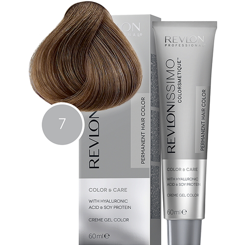 REVLON, Крем-краска для волос Revlonissimo Colorsmetique 7, 60 мл