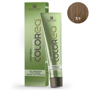 FAUVERT, Перманентный краситель с олеопротектором жожоба Colorea 7/1, 100 мл