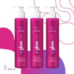 NANO BRAZIL, Набор для волос GLOSS ME (шаг 1 + шаг 2 + шаг 3), 3х500 мл