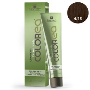 FAUVERT, Перманентный краситель с олеопротектором жожоба Colorea 4/15, 100 мл