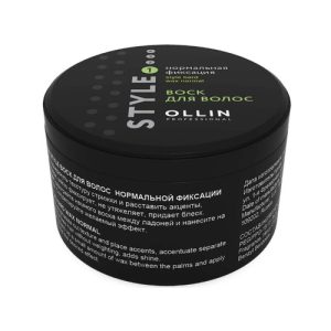 OLLIN, Воск для волос нормальной фиксации Ollin Style Hard Wax Normal, 50 г
