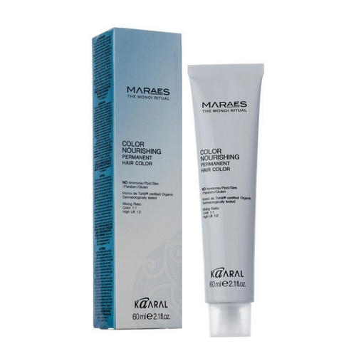 KAARAL, Краска для волос без аммиака Maraes Nourishing Permanent Hair Color 7/2, 60 мл — изображение 2