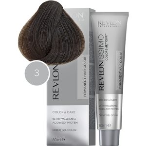 REVLON, Крем-краска для волос Revlonissimo Colorsmetique 3, 60 мл