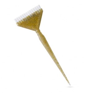 KERATIN TOOLS, Кисть для кератина Model T золотой блеск, 1 шт