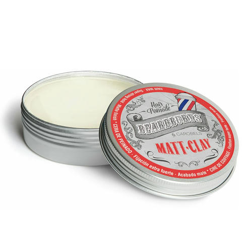 BEARDBURYS, Матовая глина сильной фиксации Matt-Clay Hair Pomade, 100 мл