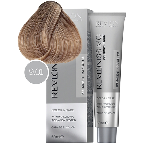 REVLON, Крем-краска для волос Revlonissimo Colorsmetique 9.01, 60 мл