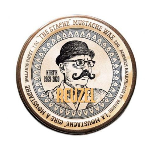 REUZEL, Воск для усов с фирменным дисплеем Reuzel «The Stache» Mustache Wax, 28 г